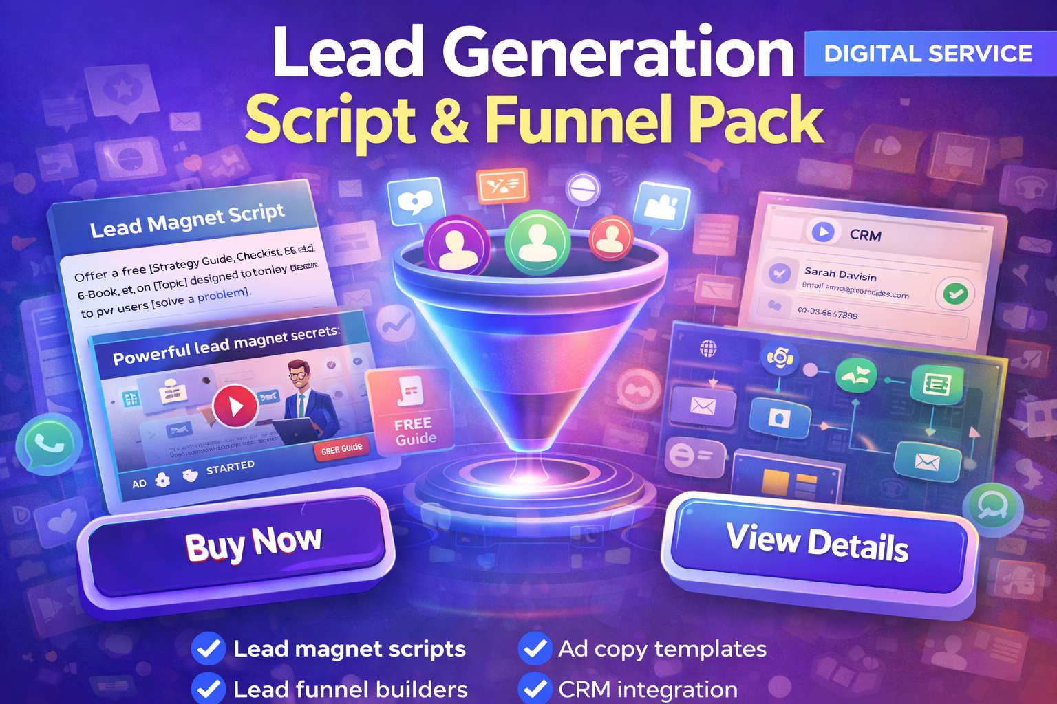 Lead Generation Script & Funnel Pack
